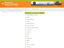 Tablet Screenshot of finance-personnelle.org